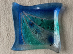 Bild: Seifenschale Glas Blautöne